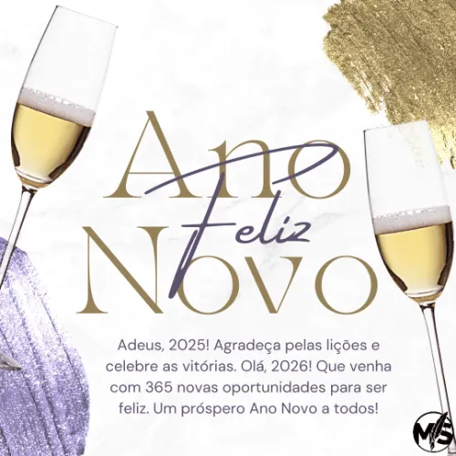 Cartão Adeus 2025