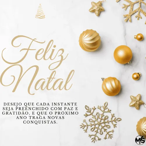 Cartão Elegante Dourado
